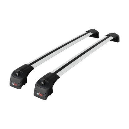 Compatible with Q7 (4M) 2016-2025 ACE-2 Car Roof Rack Cross Bar Grey Aluminium 2 Bars