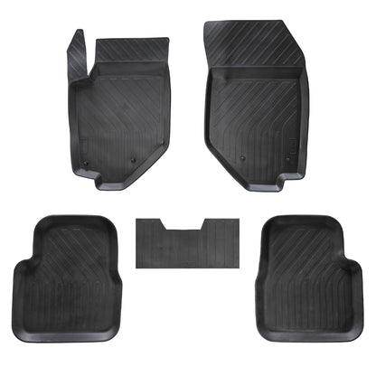 Compatible avec Citroen C4X (Elektrik) 2023-2025 4D Tapis de Voiture Noir