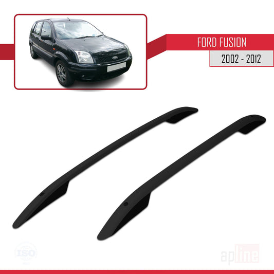 Compatible avec Ford Fusion 2002-2012 (Empattement Court L1/H1) Rails de Toit Porte-bagages sur le Toit (Modèle Adhésif) Noir