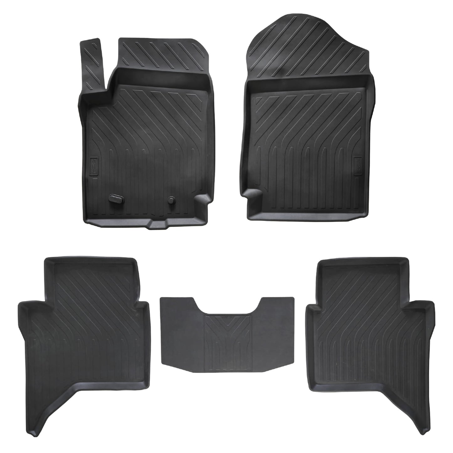 Passend für Ford Ranger (P375) 2011-2022 4D Automatten Schwarz