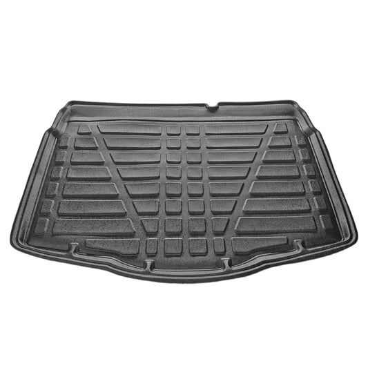 Compatible with Mazda CX-3 (DK) 2016-2021 Flexible Trunk Mats Cargo Liner Black