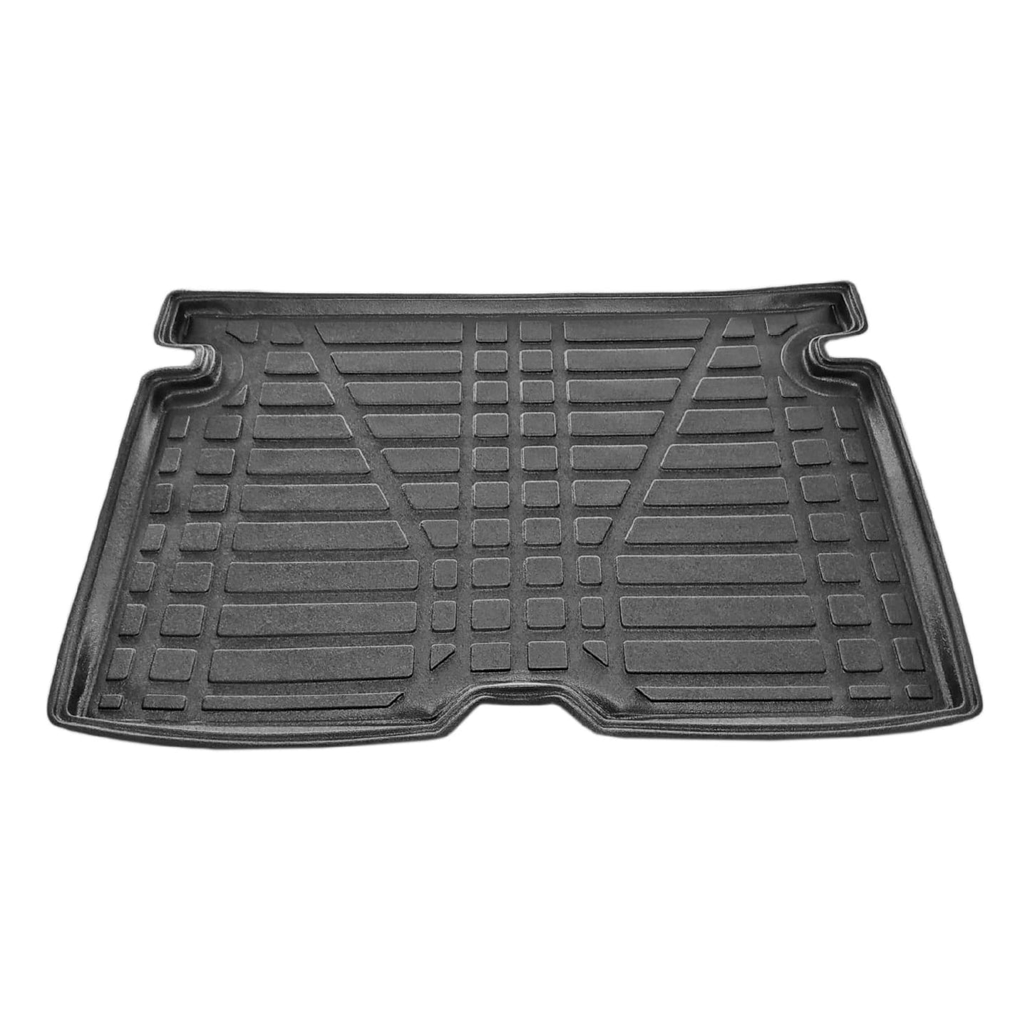 Compatible avec Renault Kangoo 2 (X61) 2014-2020 Flexible Tapis de Coffre Plancher de Chargement Noir