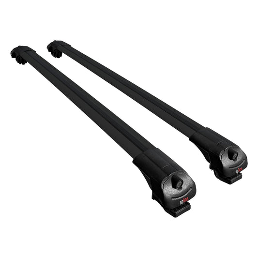 Compatible with Mercedes GL Class 2 (X166) Pre-Facelift 2013-2015 ACE-1 Car Roof Rack Cross Bar Black Aluminium 2 Bars