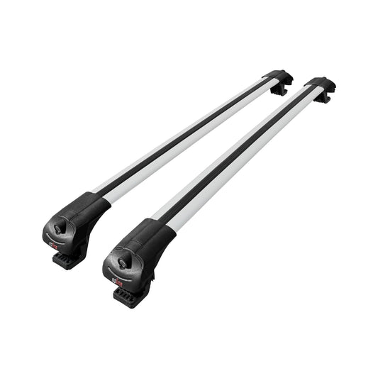 Compatible with Nissan Pathfinder 3 (R51) 2004-2012 ACE-1 Car Roof Rack Cross Bar Grey Aluminium 2 Bars
