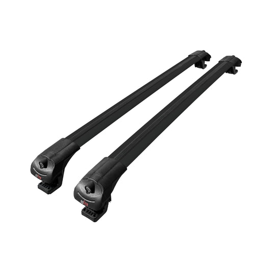 Compatible with Nissan Pathfinder 3 (R51) 2004-2012 ACE-1 Car Roof Rack Cross Bar Black Aluminium 2 Bars