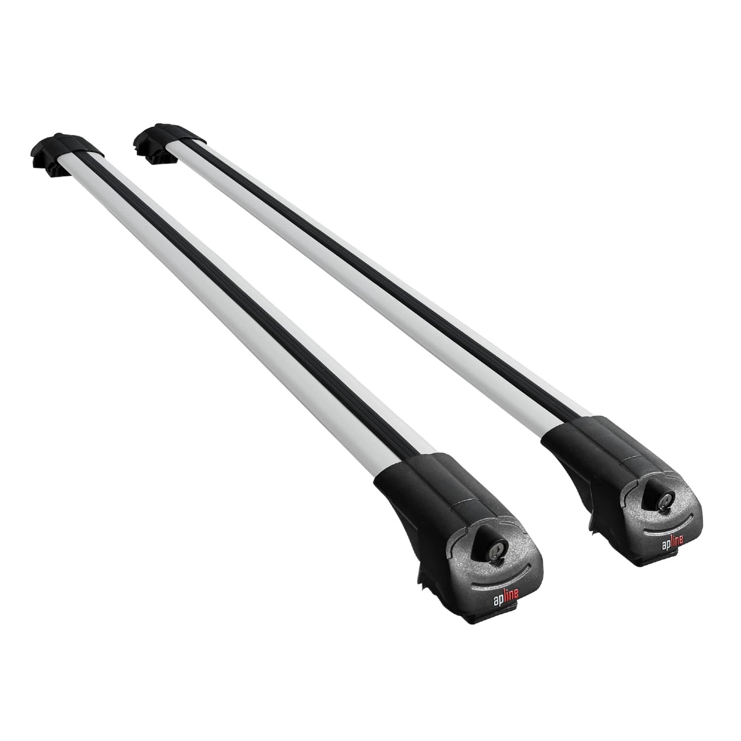 Compatible with Land Rover Range Rover Sport (L320) 2005-2013 ACE-1 Car Roof Rack Cross Bar Grey Aluminium 2 Bars