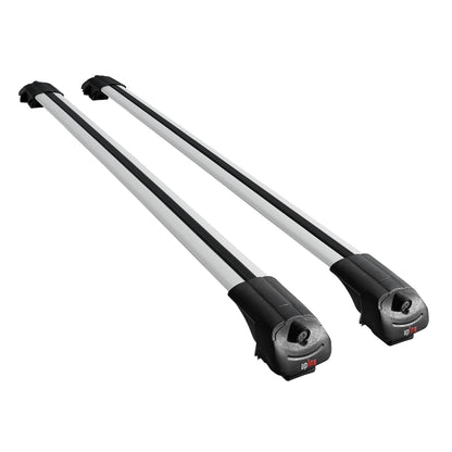 Compatible avec Peugeot 307 Break 2002-2008 ACE-1 Barres de Toit Railing Porte-Bagages de Voiture Gris Aluminium 2 Barres