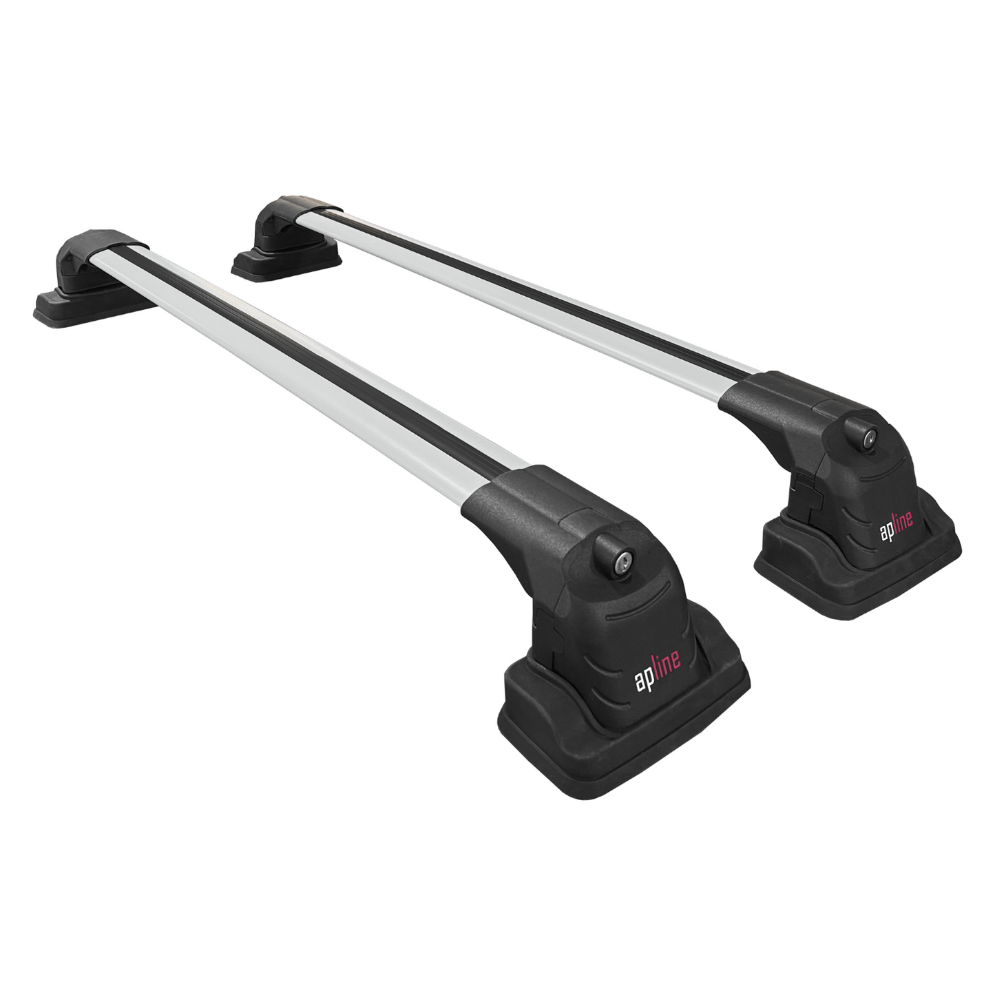 Compatible avec Ford B-Max (B232) 2012-2017 ACE-3 Barres de Toit Railing Porte-Bagages de Voiture Gris Aluminium 2 Barres