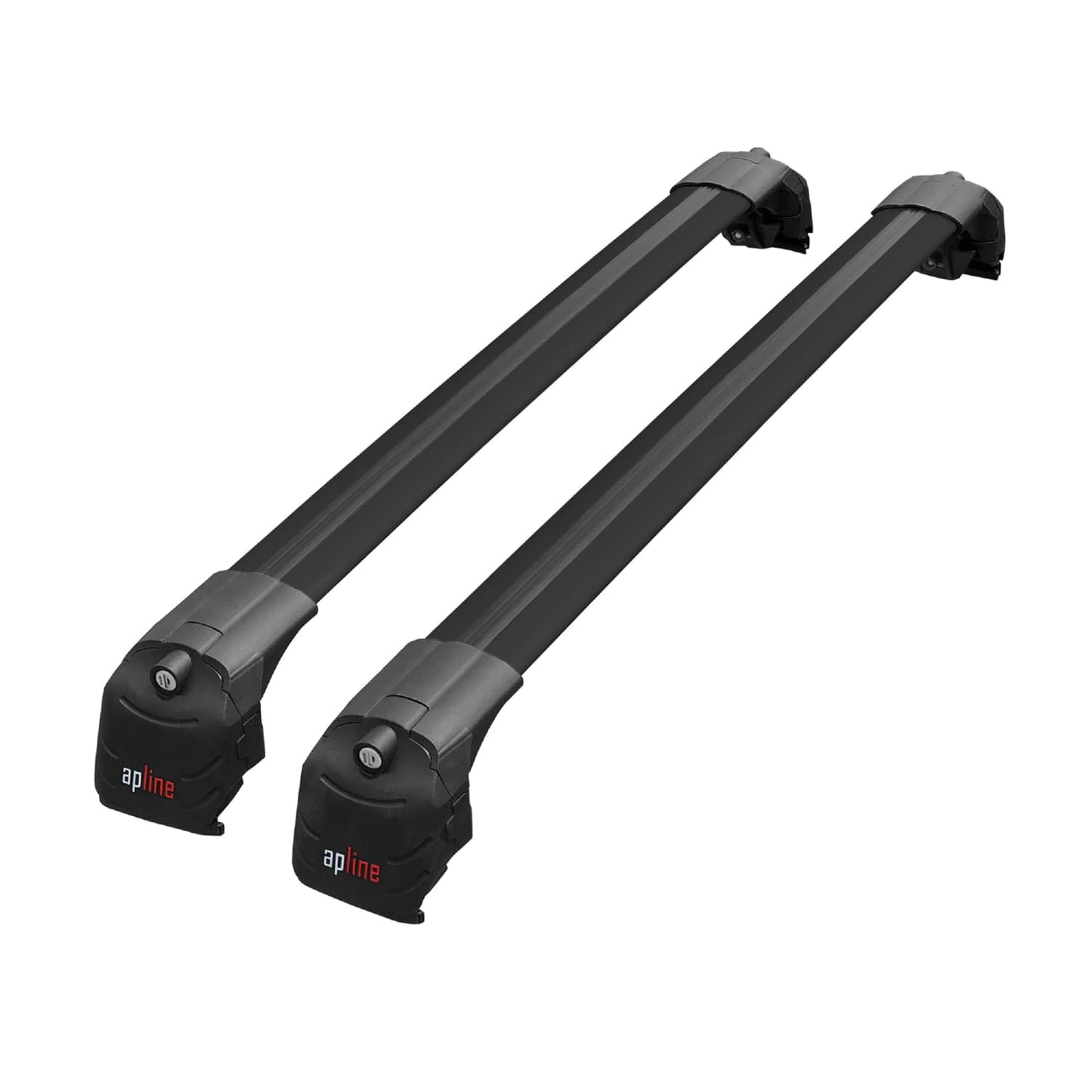 Compatible avec Mitsubishi Outlander Sport (GA) 2010-2022 ACE-2 modèle Barres de Toit Railing Porte-Bagages de Voiture Noir Aluminium Barres