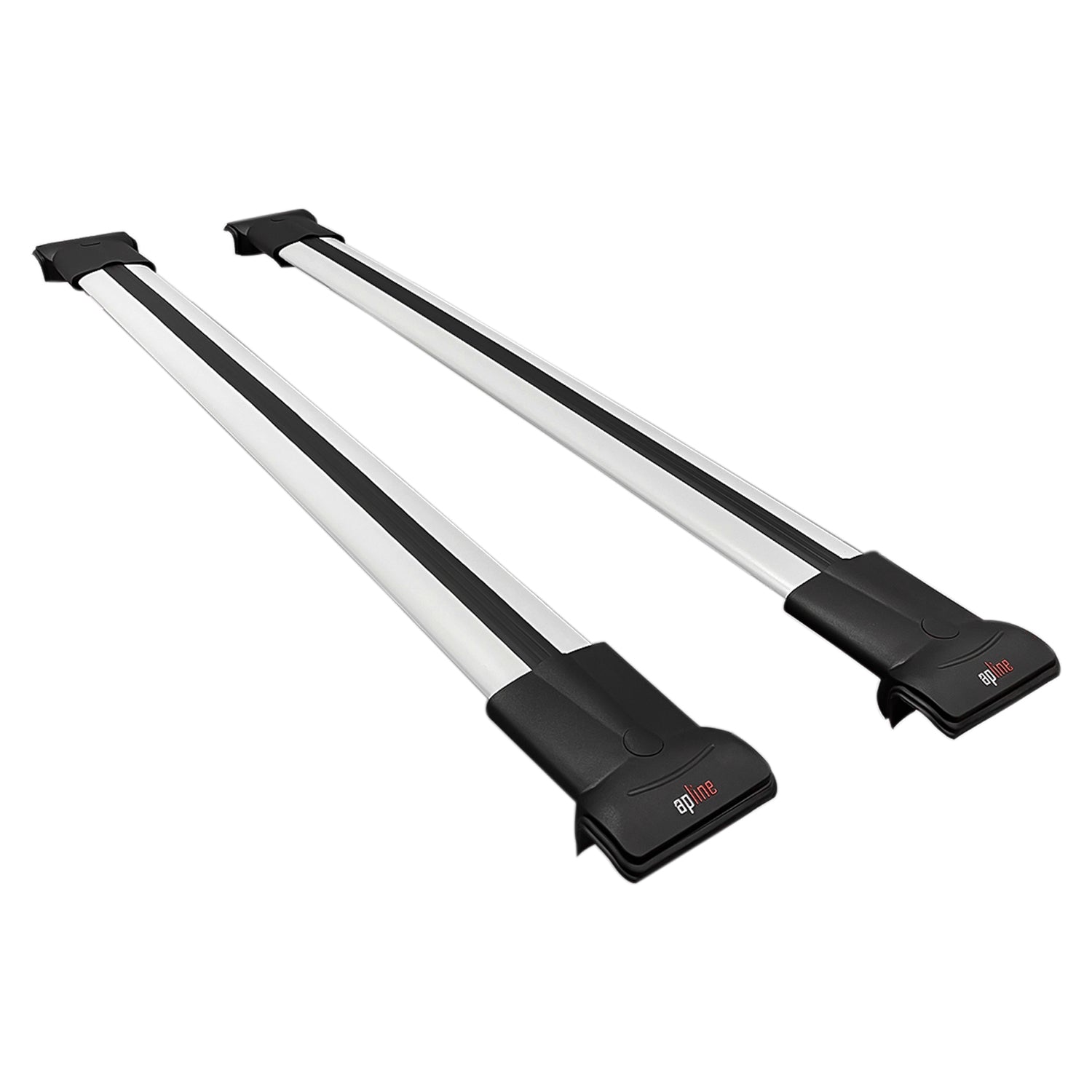 Compatible avec Audi 100 Avanta 1989-1994 FLY Model Barres de Toit Railing Porte-Bagages de Voiture Gris Aluminium 2 Barres