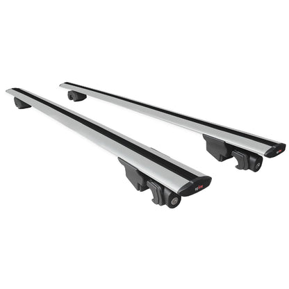 Compatible avec BMW X3 (G45) 2024-2025 HOOK Model Barres de Toit Railing Porte-Bagages de Voiture Gris Aluminium 2 Barres