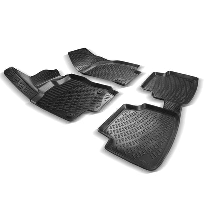 Compatible avec Skoda Superb 3 (3V) Pre-Facelift 2015-2019 4D Tapis de Voiture Noir
